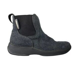 Dolomite Womens Gray Round Toe Pull On Ankle Winter Chelsea Boots‎ Size US 8